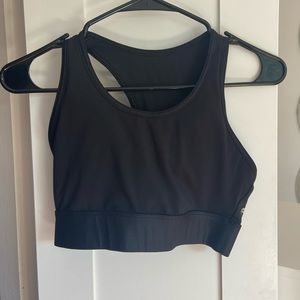 Black Fabletics Sports Bra